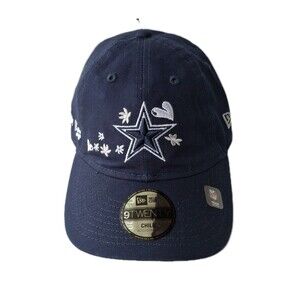 New Era 9TWENTY Dallas Cowboys Blue NFL Strap Back Adjustable Hat Cap Child NEW